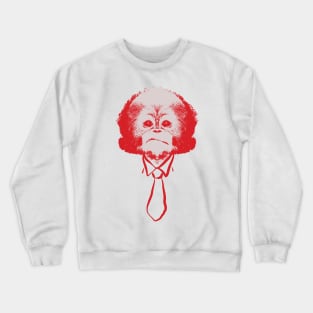 Neck Tie Utan Crewneck Sweatshirt